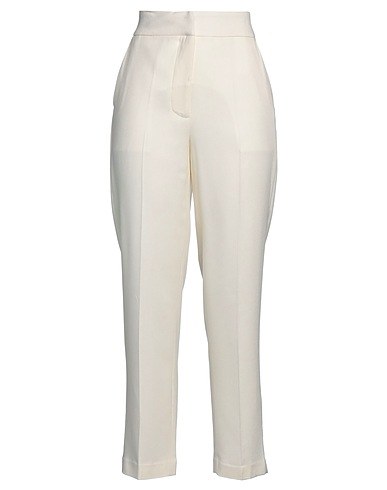 MVP WARDROBE Pantalone Panna 70% Viscosa, 30% Lana