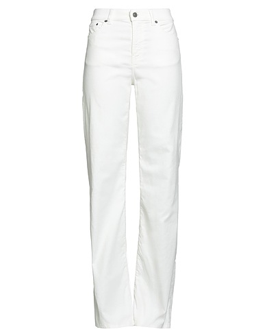 DONDUP Pantalone Avorio 62% Cotone, 36% Lyocell, 2% Elastan