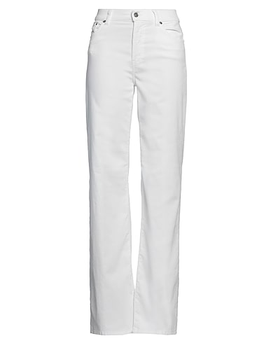 DONDUP Casual trouser White 62% Cotton, 36% Lyocell, 2% Elastane