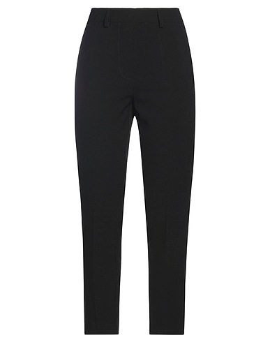 RUE DU BAC Casual trouser Black 68% Polyester, 28% Viscose, 4% Elastane