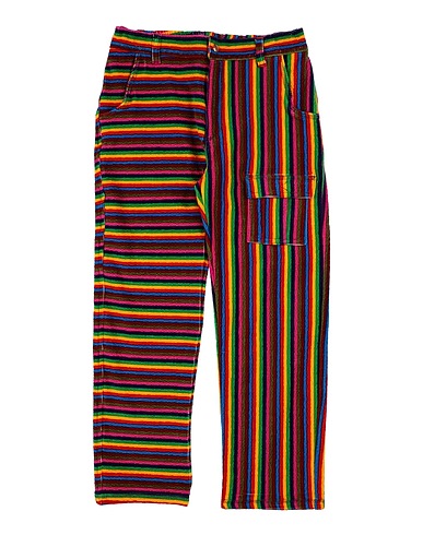 ERL Pantalone Fucsia 97% Cotone, 3% Elastan