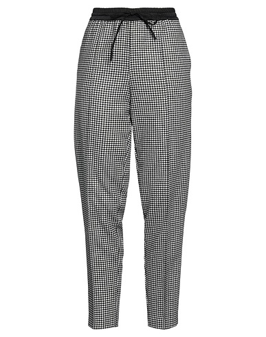 TWINSET Hosen Schwarz 60% Wolle, 27% Polyamid, 9% Polyester, 4% Andere Fasern