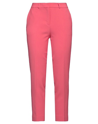SIMONA CORSELLINI Pantalone Rosa 63% Poliestere, 27% Viscosa, 7% Cotone, 3% Elastan