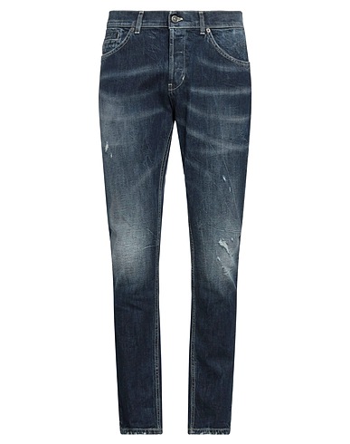 DONDUP Denim trousers Blue 98% Cotton, 2% Elastane