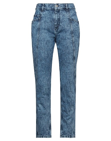 ISABEL MARANT Denim trousers Blue 100% Cotton