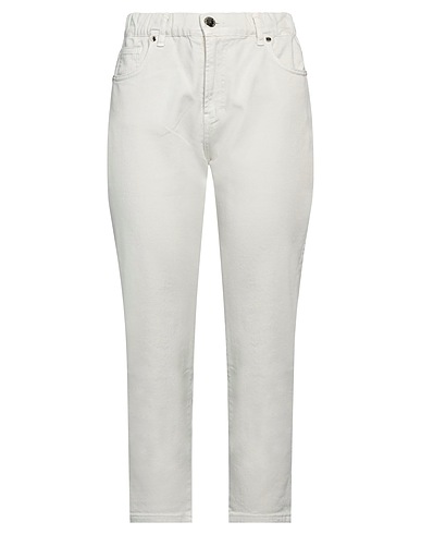 SISTE'S Pantalone Grigio chiaro 98% Cotone, 2% Elastan