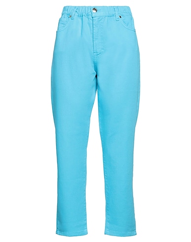 SISTE'S Casual pants Azure 98% Cotton, 2% Elastane
