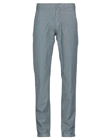 MASON'S Casual trouser Slate blue 96% Cotton, 4% Elastane