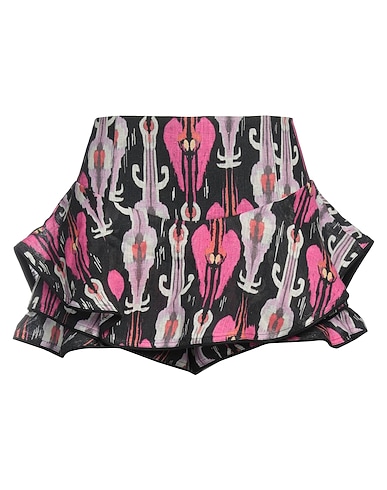 CC BY CAMILLA CAPPELLI Shorts & Bermuda Black 100% Linen