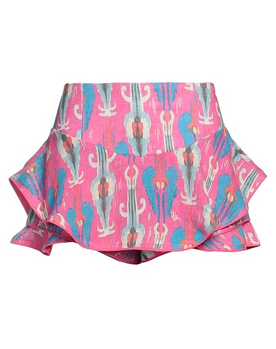 CC BY CAMILLA CAPPELLI Shorts & Bermuda Fuchsia 100% Linen