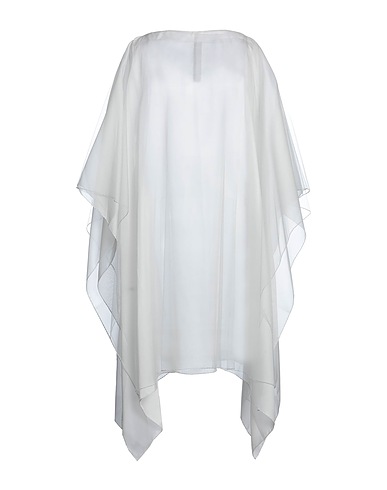 GIORGIO ARMANI Cape Hellgrau 100% Seide, Polyamid