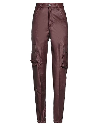 FEDERICA TOSI Cargo Plum 68% Viscose, 20% Polyamide, 10% Polyester, 2% Elastane