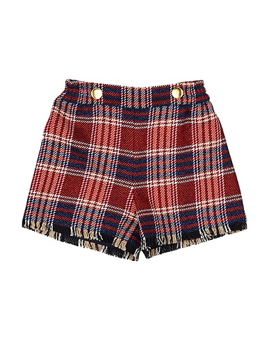 MONNALISA Shorts & Bermudas Rot 72% Baumwolle, 20% Polyester, 3% Andere Fasern, 3% Viskose, 2% Polyamid