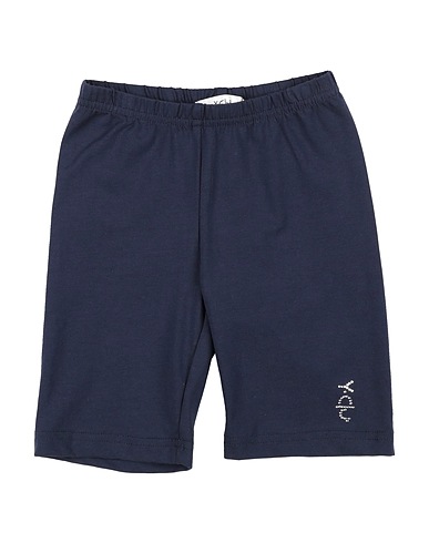 Y-CLÙ Shorts & Bermuda Blu notte 94% Cotone, 6% Elastan