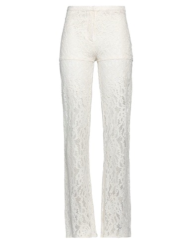 CC BY CAMILLA CAPPELLI Casual trouser Off white 100% Nylon