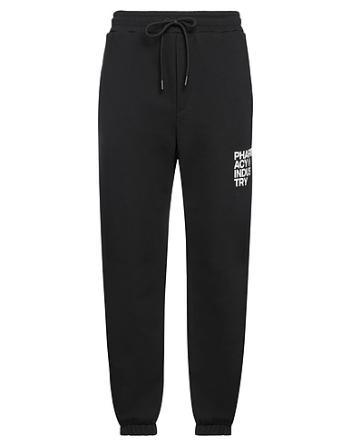 PHARMACY INDUSTRY Casual trouser Black 100% Cotton
