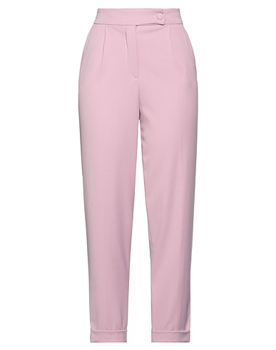 ACTUALEE Casual trouser Lilac 63% Polyester, 34% Viscose, 3% Elastane