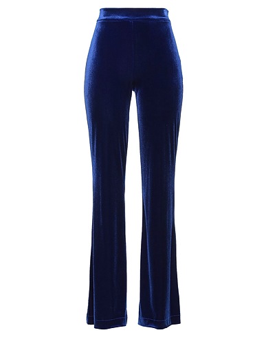 MEM.JS Casual trouser Blue 92% Polyester, 8% Elastane