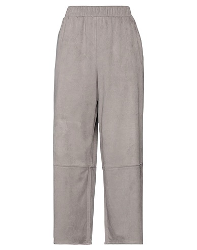 MAX MARA Casual trouser LEISURE Taupe 92% Polyester, 8% Elastane