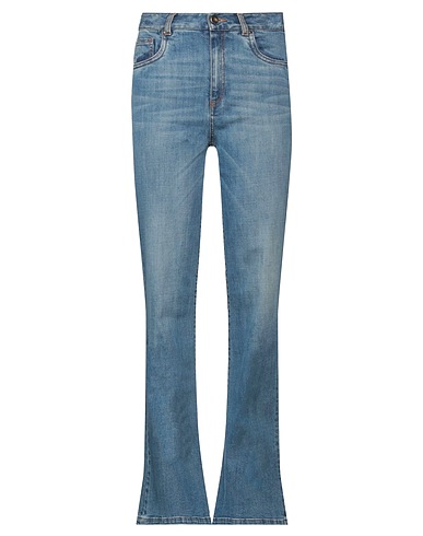 LES COPAINS Denim trousers Blue 97% Cotton, 3% Elastane