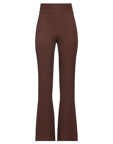 FEDERICA TOSI Pantalone Marrone 50% Acetato, 50% Viscosa