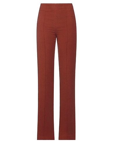 CHLOÉ Casual pants Brown 50% Virgin Wool, 50% Cashmere