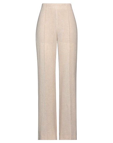 CHLOÉ Casual pants Beige 50% Virgin Wool, 50% Cashmere