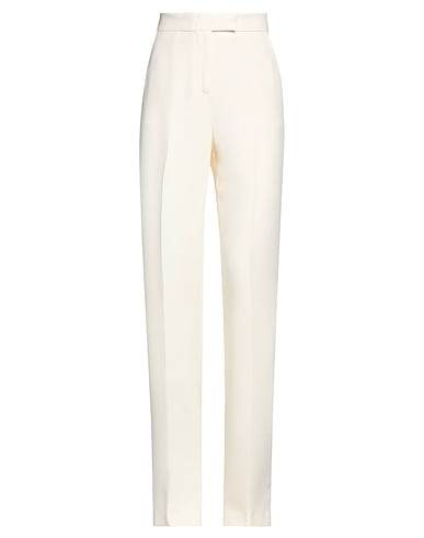 FEDERICA TOSI Dress pants AVORIO 50% Acetate, 50% Viscose