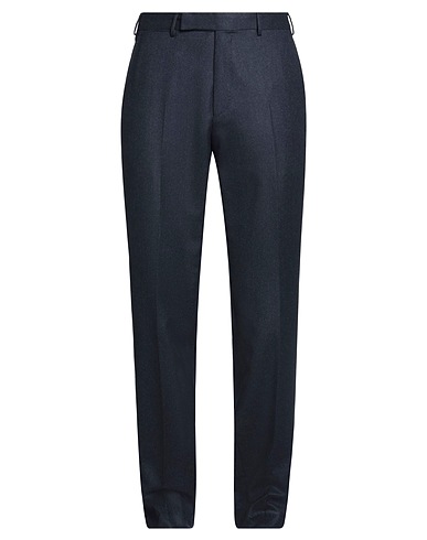 ZEGNA Casual pants Midnight blue 100% Wool