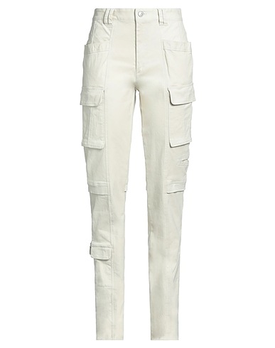 ISABEL MARANT Cargohose Cremeweiß 97% Baumwolle, 3% Elastan