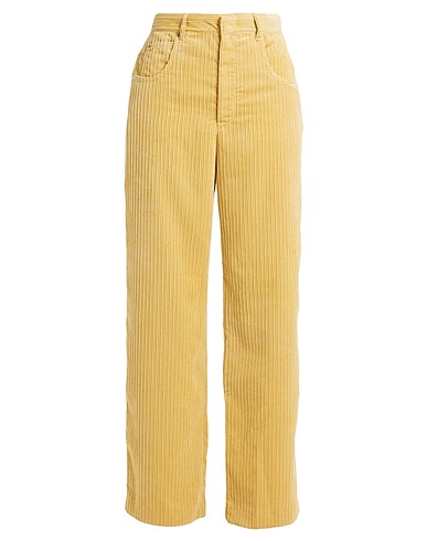 ISABEL MARANT Casual trouser Pastel yellow 84% Polyester, 16% Polyamide