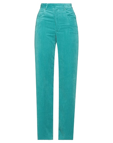 ISABEL MARANT Casual pants Turquoise 84% Polyester, 16% Polyamide