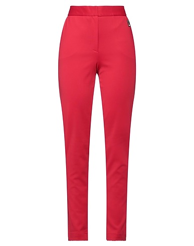 LIVIANA CONTI Casual trouser Brick red 87% Polyamide, 13% Elastane