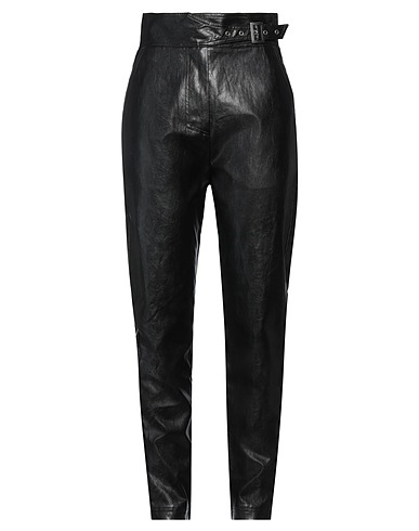 TWINSET Casual pants Black 77% Viscose, 15% Polyester, 8% Cotton