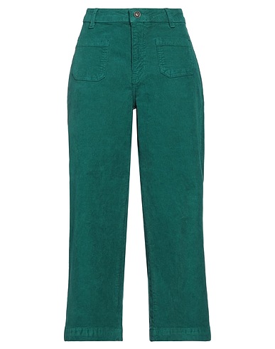 OTTOD'AME Casual pants Deep teal 98% Cotton, 2% Elastane