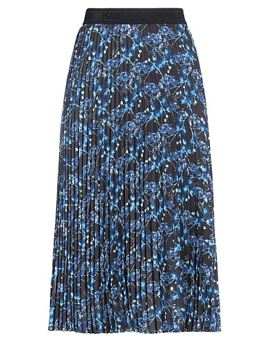 KARL LAGERFELD Midi skirt Black 100% Polyester