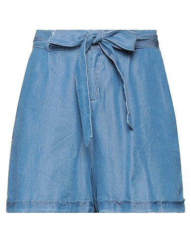 BRAVA FABRICS Denim shorts Blue 100% Tencel™