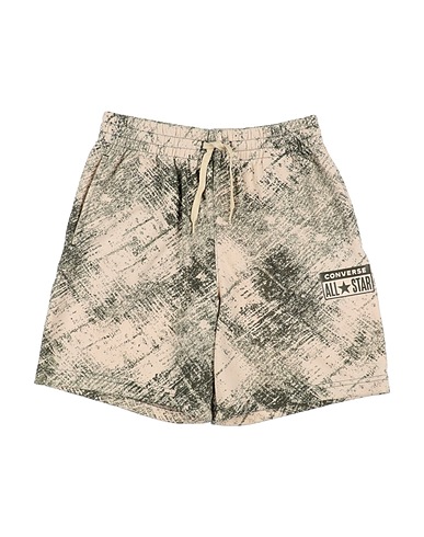CONVERSE Shorts & Bermudas RELAXED AOP FT SHORT
 Beige 60% Baumwolle, 40% Polyester