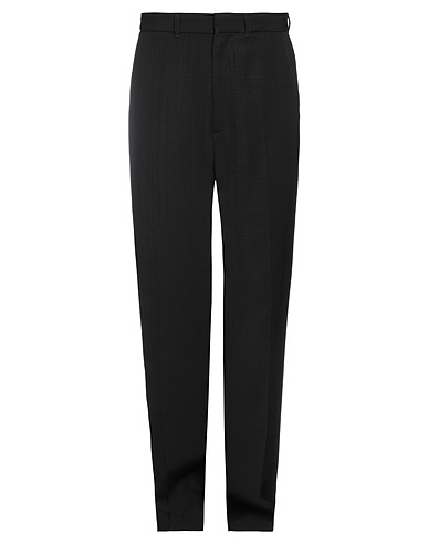 CASABLANCA Casual trouser Black 57% Viscose, 43% Silk