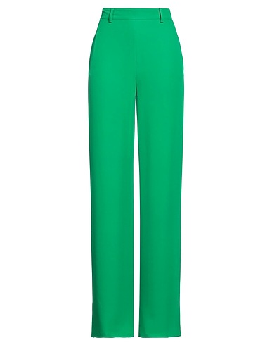 VALENTINO GARAVANI Casual trouser Green 100% Silk