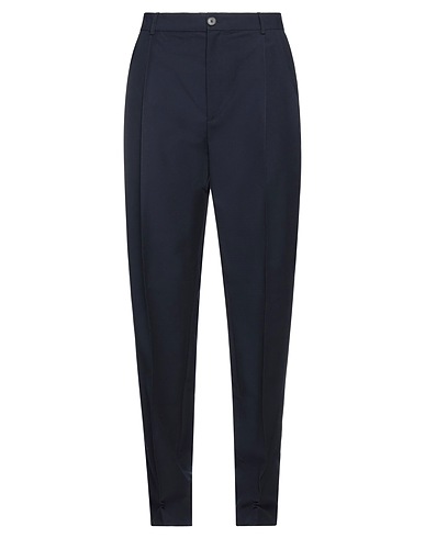 KENZO Casual pants Midnight blue 53% Virgin Wool, 47% Cotton