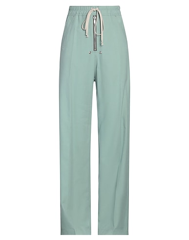 RICK OWENS Casual pants Sage green 100% Cotton