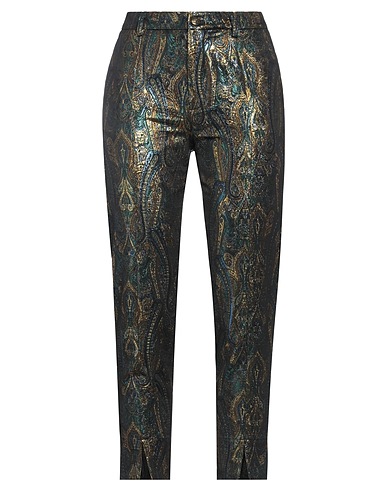 KITAGI Casual trouser Green 69% Polyester, 31% Polyamide