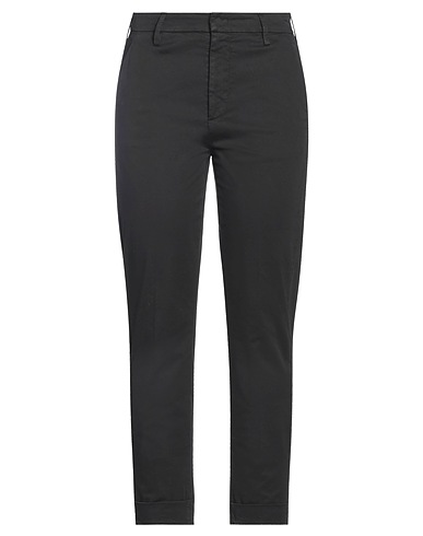 DONDUP Pantalone Nero 97% Cotone, 3% Elastan