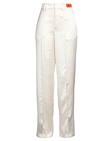 HERON PRESTON Casual trouser Ivory 100% Polyester