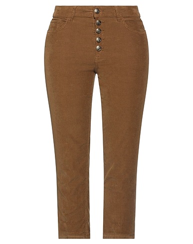DONDUP Pantalone Cammello 62% Cotone, 36% Lyocell, 2% Elastan
