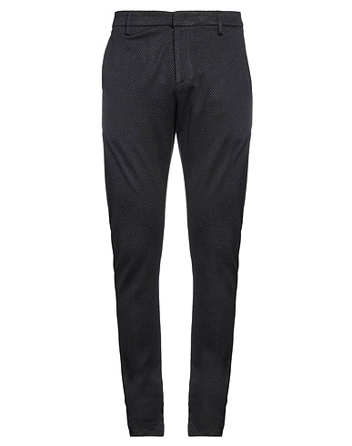 DONDUP チノパンツ ブラック レーヨン 91% / ナイロン 8% / ポリウレタン 1%