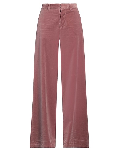 DSQUARED2 Casual pants Antique rose 96% Cotton, 4% Metallic fiber