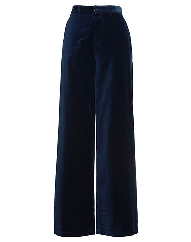 DSQUARED2 Casual trouser Midnight blue 96% Cotton, 4% Metallic fiber