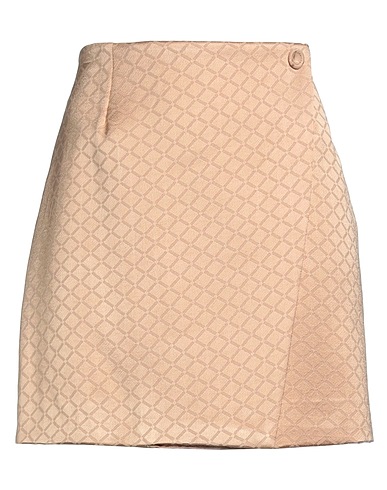 MVP WARDROBE Minigonna Beige 97% Viscosa, 3% Elastan
